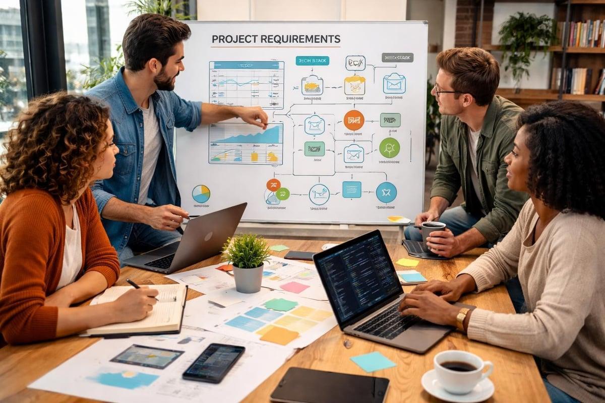 Custom ERP workflow planning and data model review